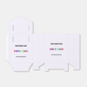 オリジナルブランドのギフトボックス テンプレートを作成しよう フェイバーボックス (折り畳みなし)