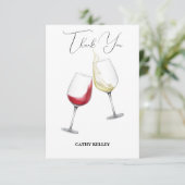 オリジナルブランドのブランチとバブル ブライズシャワー サンキューカード (スタンド正面)