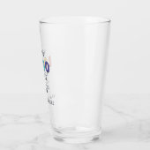 オリジナルブランドロゴデザイン タンブラーグラス (左)