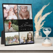 オリジナルブレンドファミリー フォトコラージュ プレート フォトプラーク (側面)