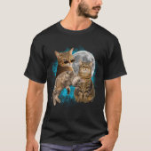 オリジナルブートレグ猫写真Tシャツギフト Tシャツ (正面)