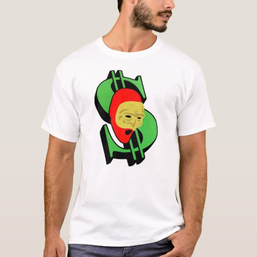 オリジナルプライスマスター電通テキサス州MOマネー Tシャツ (正面)