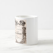 オリジナルプレイビル、ウィーンプレミア・オブ・ドンジョバンニ コーヒーマグカップ (中央)