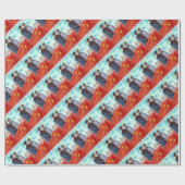 オリジナルプロパガンダ毛沢東ツンとジョセフスターリン ラッピングペーパー (フラット)