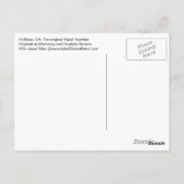 オリジナルヘーゼルホーキンズ病院,カリフォルニア州,ホリスター ポストカード (裏面)