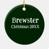 オリジナルペットオーナメント - 写真入りで思い出を形に！ セラミックオーナメント (裏面)