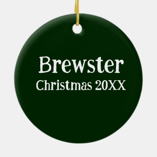 オリジナルペットオーナメント - 思い出の写真を飾ろう！ セラミックオーナメント (裏面)