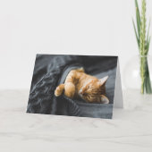 オリジナルペット写真のグリーティングカード カード (正面)