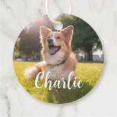 オリジナルペット写真 フェイバータグ (裏面)