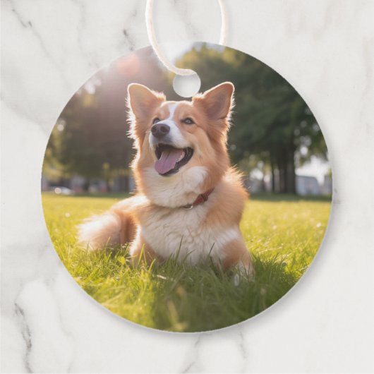 オリジナルペット写真 フェイバータグ (裏面)