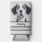 オリジナルペット写真 | 名前入り スリム缶クーラー (正面)