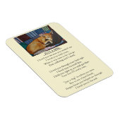 オリジナルペット悔やみや弔慰メッセージ マグネット (右側)