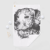 オリジナルペット犬グッズを作ろう ゴルフタオル (インサイチュ)
