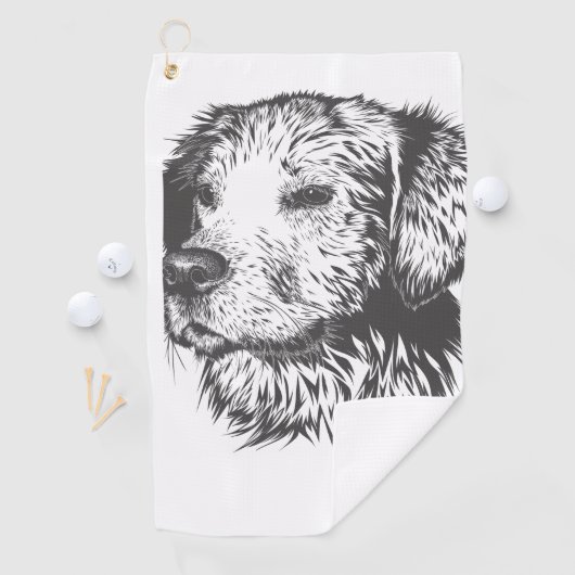 オリジナルペット犬グッズを作ろう ゴルフタオル (インサイチュ)