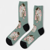 オリジナルペット猫写真ソックス ソックス (左)