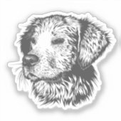 オリジナルペット+犬グッズを作ろう シール (正面)