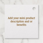 オリジナルホイル フェイバータグ (裏面)