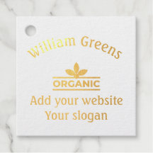 オリジナルホイル フェイバータグ