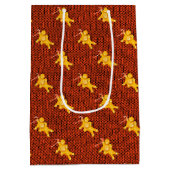 オリジナルホリデーペーパーバッグ（ジンジャーブレッド） ミディアムペーパーバッグ (裏面)