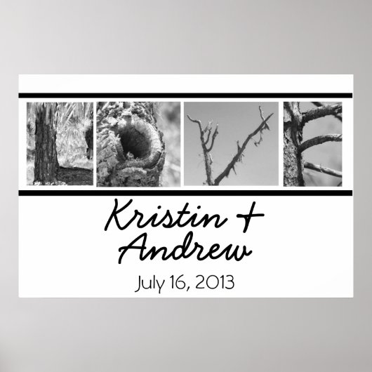 オリジナルポスター ウェディングギフト ポスター (正面)