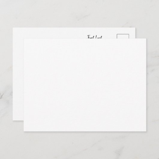 オリジナルポストカードテンプレートを作成する ポストカード (正面/裏面)