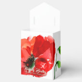 オリジナルポピー水彩第50誕生日TOFB フェイバーボックス (オープン)