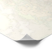 オリジナルポーラーベア写真アートポスター ポスター (角)