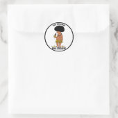 オリジナルマウイフロザナスラウンドステッカー ラウンドシール (バッグ)