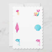 オリジナルマジカル アンダーザシー キングダム 招待状 (裏面)