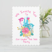 オリジナルマジカル アンダーザシー キングダム 招待状 (スタンド正面)