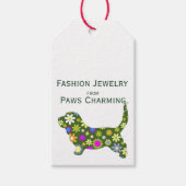 オリジナルマットジュエリーカードでDIYパンチを楽しもう ギフトタグ (正面)