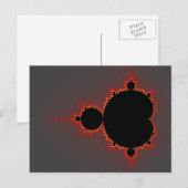 オリジナルマンデルブロットセット – フラクタル葉書 ポストカード (正面/裏面)