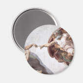 オリジナルミケランジェロ絵を描インシスティンチャペルローマ マグネット (正面/裏面)