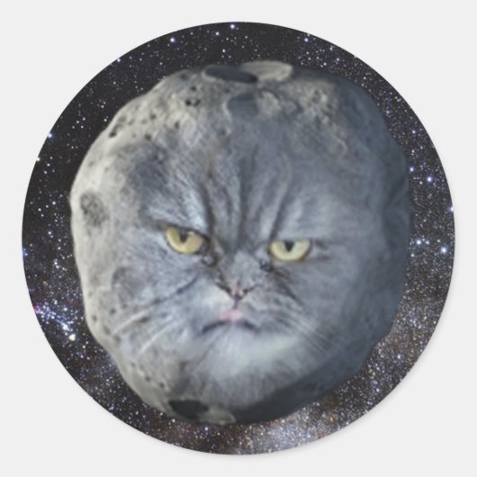 オリジナルムパーステッカー ラウンドシール (正面)