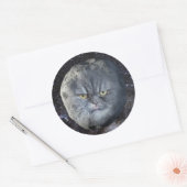 オリジナルムパーステッカー ラウンドシール (封筒)