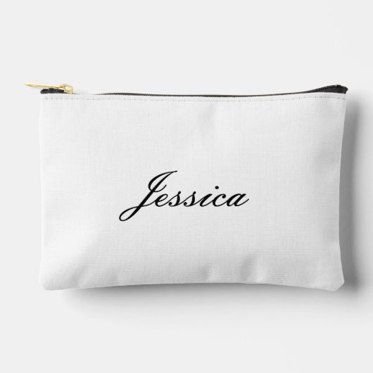 オリジナルメイクポーチ, カスタムバッグ, 花嫁の友人 アクセサリーポーチ (正面)