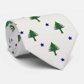 オリジナルメイン国旗のタイ ネクタイ (ロール)