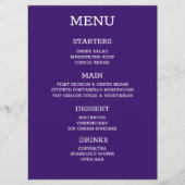 オリジナルメニューを作成 メニュー (正面)