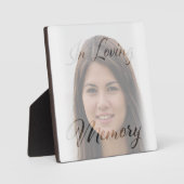 オリジナルメモリアルトリビュート - 愛する記憶の品 フォトプラーク (正面)