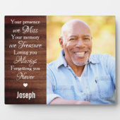 オリジナルメモリアルフォト フォトプラーク (正面)