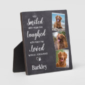 オリジナルメモリアル3 フォトペット ドッグメモリアル フォトプラーク (正面)
