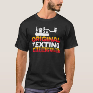 オリジナルメールや文字を打つHam Radio Operator Morse Code Tシャツ