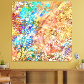 オリジナルモダンコンテンポラリー抽象芸術 キャンバスプリント (インサイチュ (リビング))