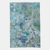 オリジナルモダン・抽象芸術・アート・デザイン キッチンタオル (縦)