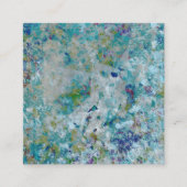 オリジナルモダン・抽象芸術・アート・デザイン スクエア名刺 (正面)