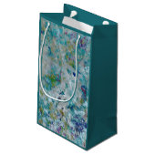 オリジナルモダン・抽象芸術・アート・デザイン スモールペーパーバッグ (裏面アングル)