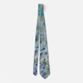 オリジナルモダン・抽象芸術・アート・デザイン ネクタイ (裏面)