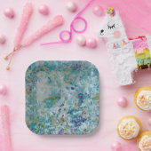 オリジナルモダン・抽象芸術・アート・デザイン ペーパープレート (パーティー)