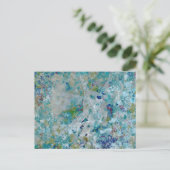 オリジナルモダン・抽象芸術・アート・デザイン ポストカード (スタンド正面)