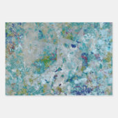 オリジナルモダン・抽象芸術・アート・デザイン ラッピングペーパーシート (正面3)